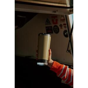 Sandstone Vibe 18oz Stainless Steel Tumbler with Beacon Flashlight